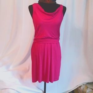 Easy Breezy Go To Fushia Whatever Dress